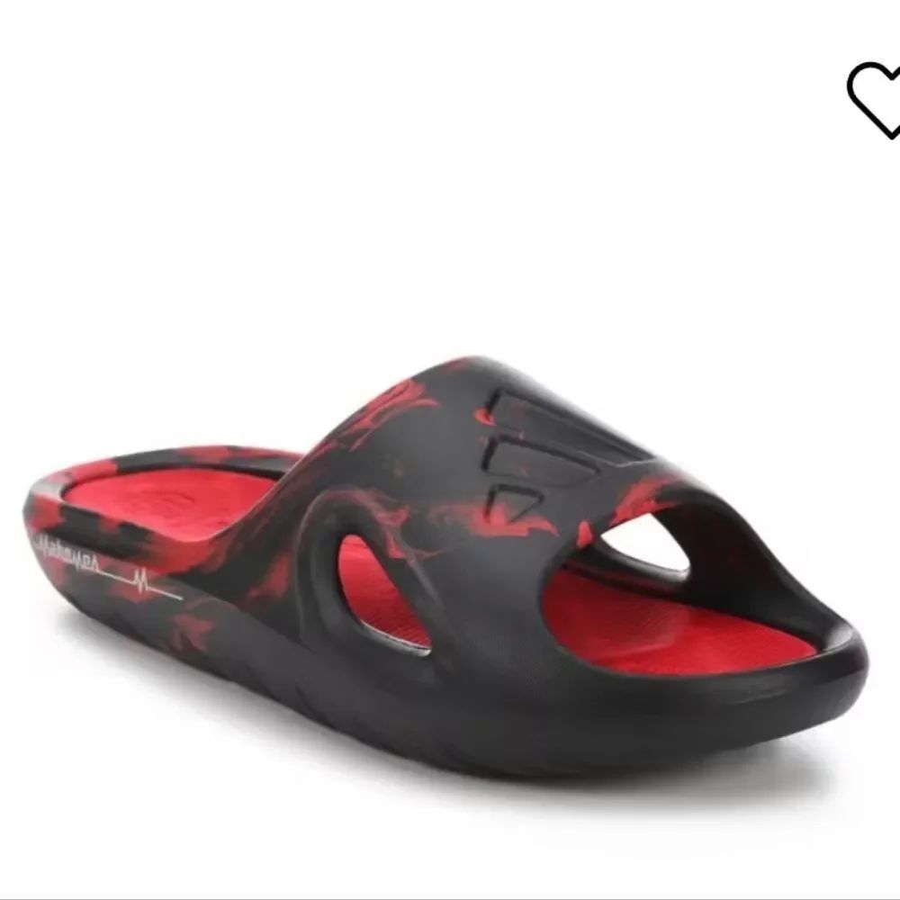 Adidas Adicane Patrick Mahomes Slide Sandals Red Black Size 8 New